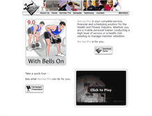 Tablet Screenshot of exercisepro.com